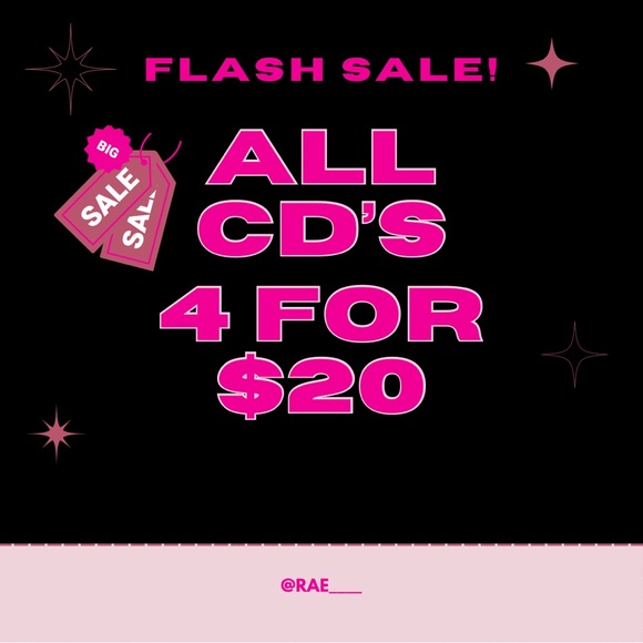 Flash Sale: CDs 4 for $20 - Picture 1 of 3